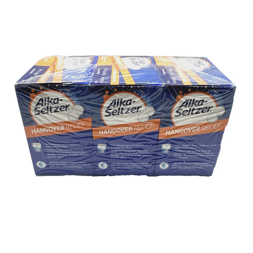 Alka seltzer hangover relief - alka,