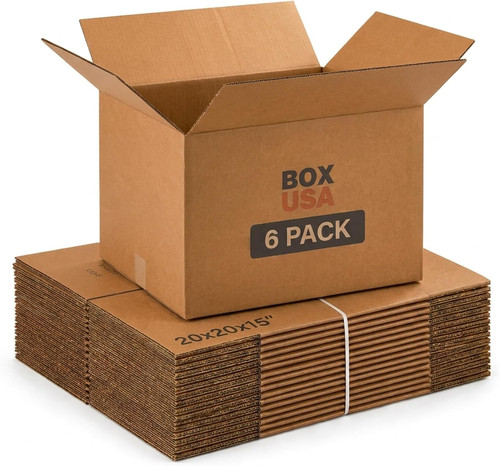 Large moving boxes 20 - 20"l, 20"w